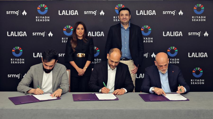 la liga se alia mejorar retransmisiones liga saudi