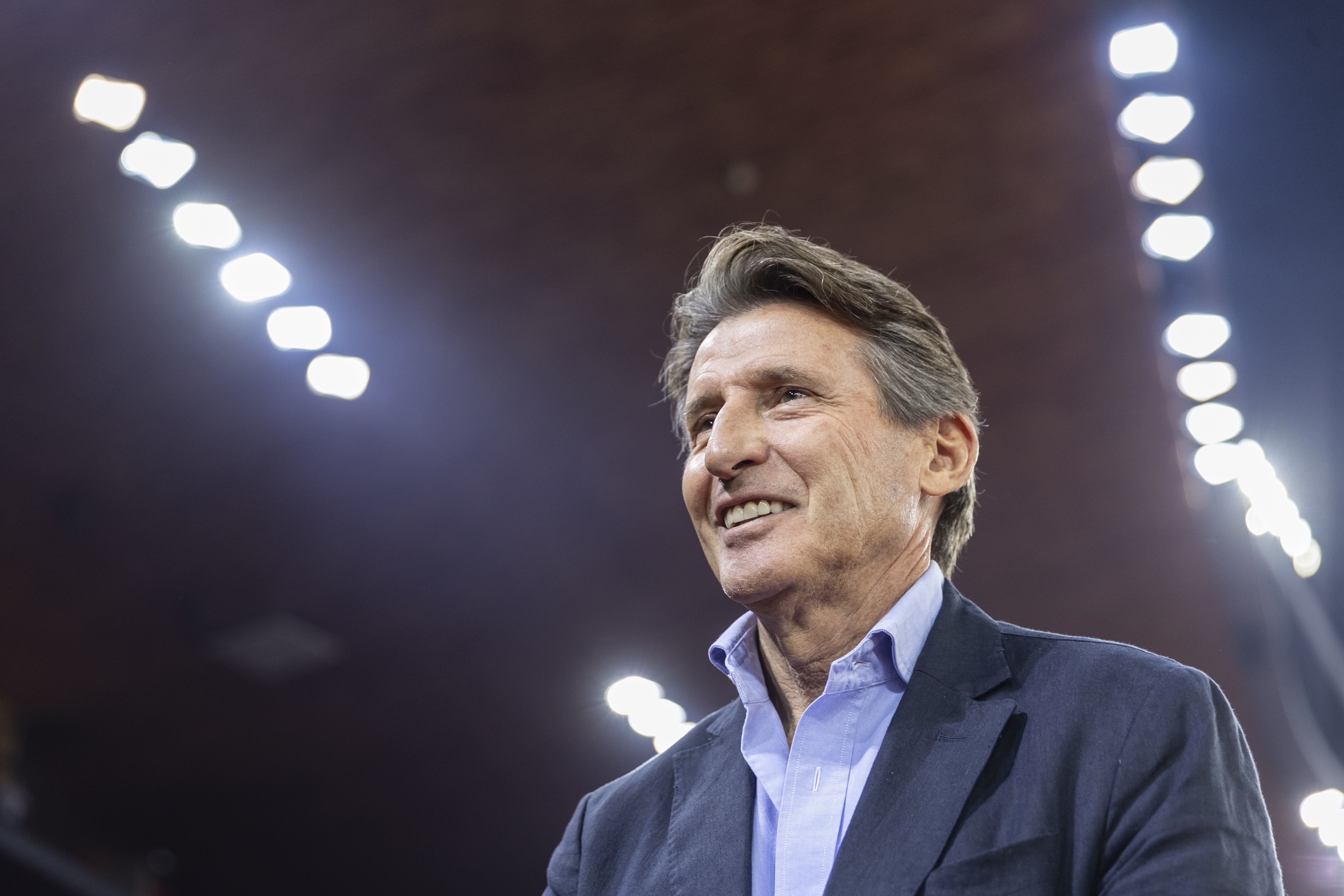 El británico Sebastian Coe, presidente de World Athletics