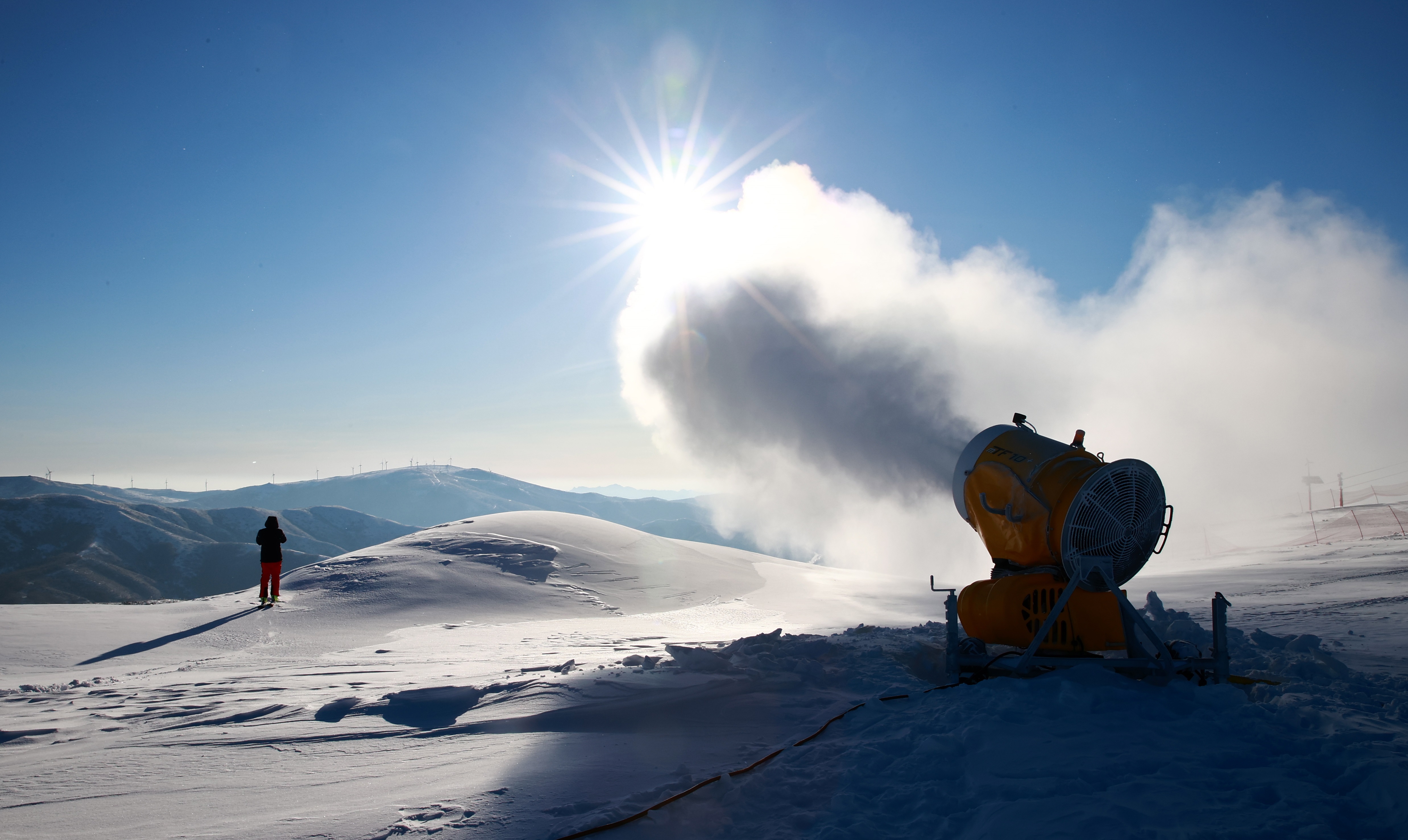 Los JJOO de invierno causarán la pérdida de 5,5 millones de km² de nieve, según un informe de New Weather Institute.