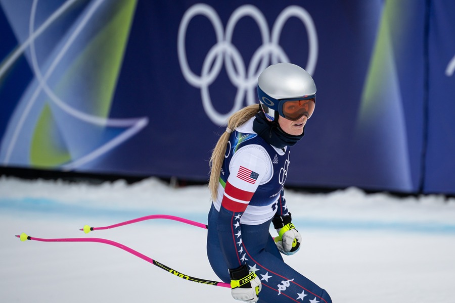 lindsay vonn como salvaron la prierna