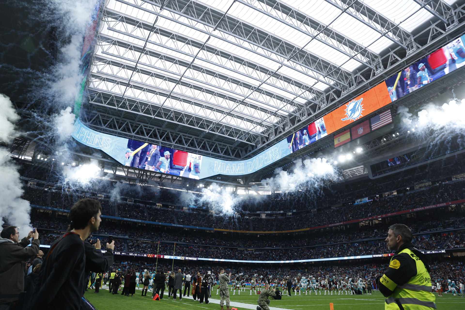 bengals rival falcons en madrid