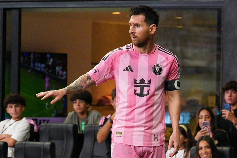 Leo Messi, durante un encuentro de la MLS.