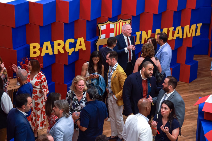 La nueva sede del Barcelona en América estará en Miami, y los aficionados ya han podido visitarla.