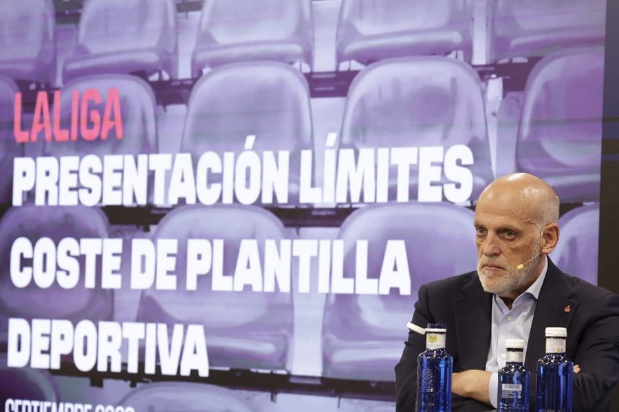 Rueda de prensa de Javier Tebas